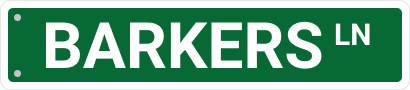 Barkers Lane Logo